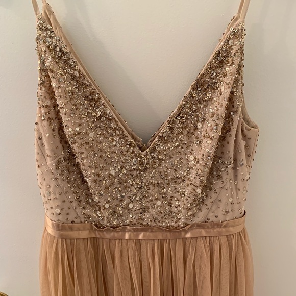 Anthropologie BHLDN “Avery Gown” in Blush - Picture 4 of 4